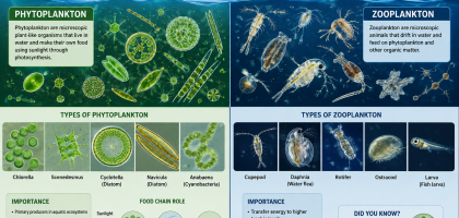 phytoplankton and zooplankton